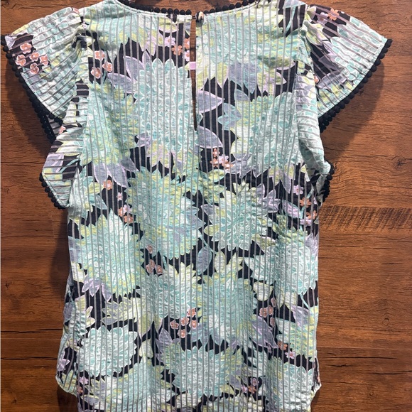 Kate Spade Dahlia Bloom Burnout Top - Picture 7 of 8